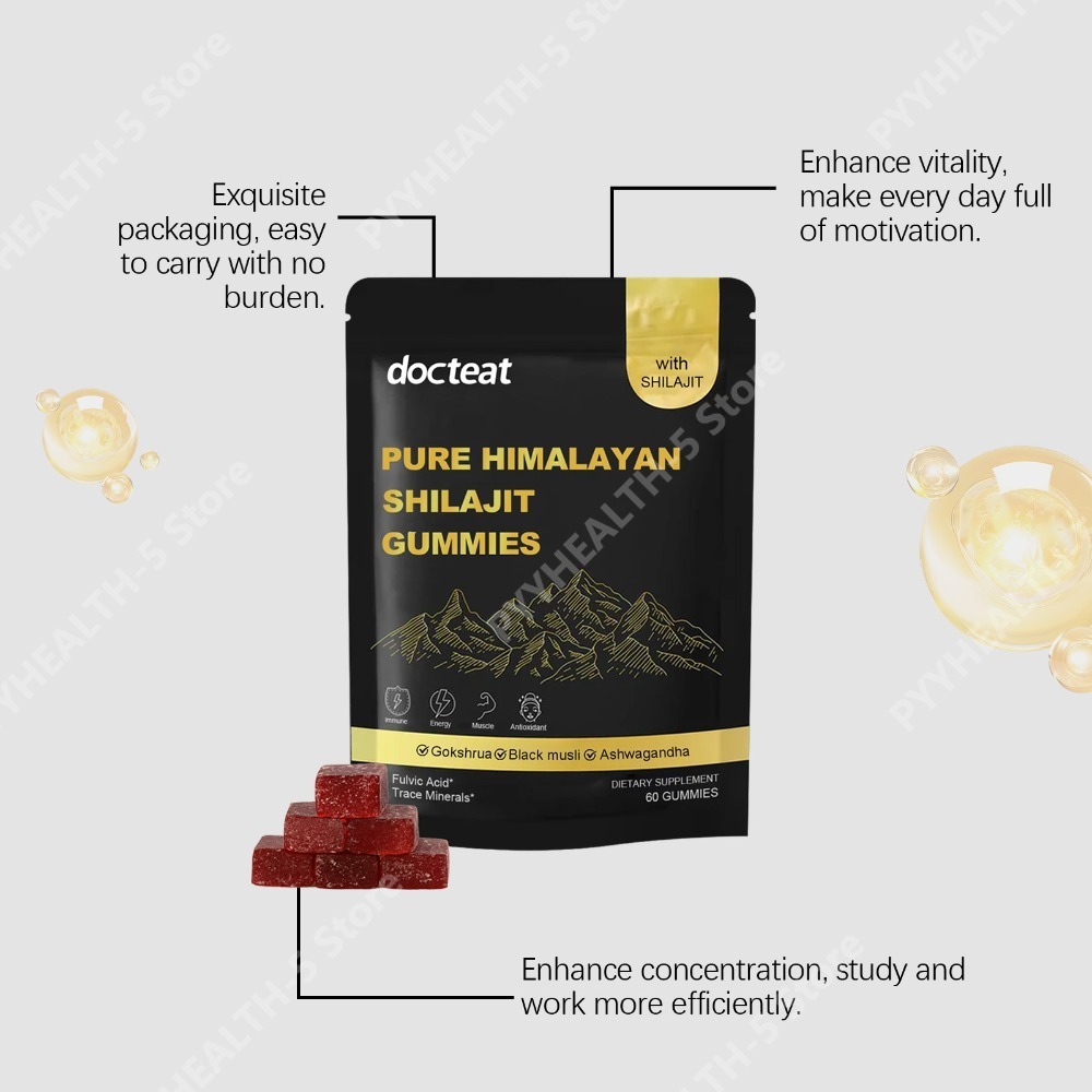 Docteat Gummies de Shilajit Pu - Herbal Wellness avis et prix