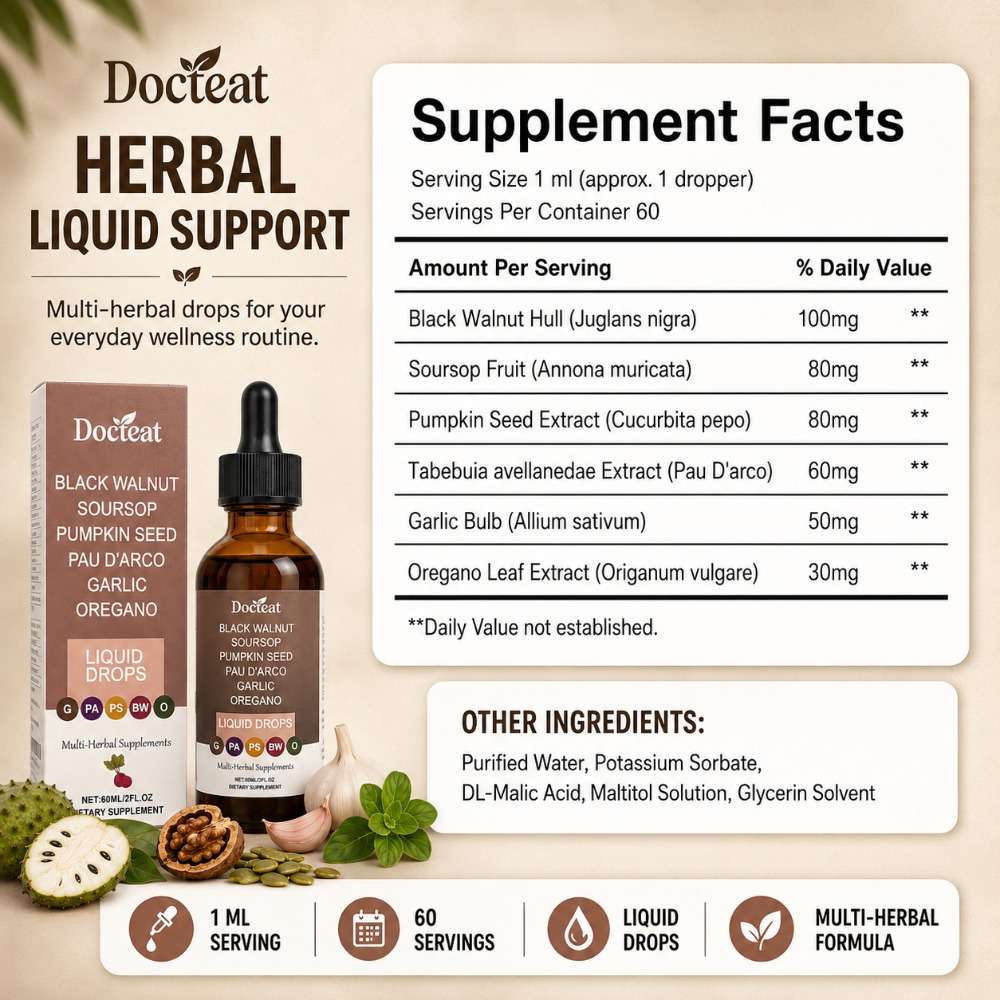 Docteat Gouttes Liquides de No - Herbal Wellness Drops avis et prix