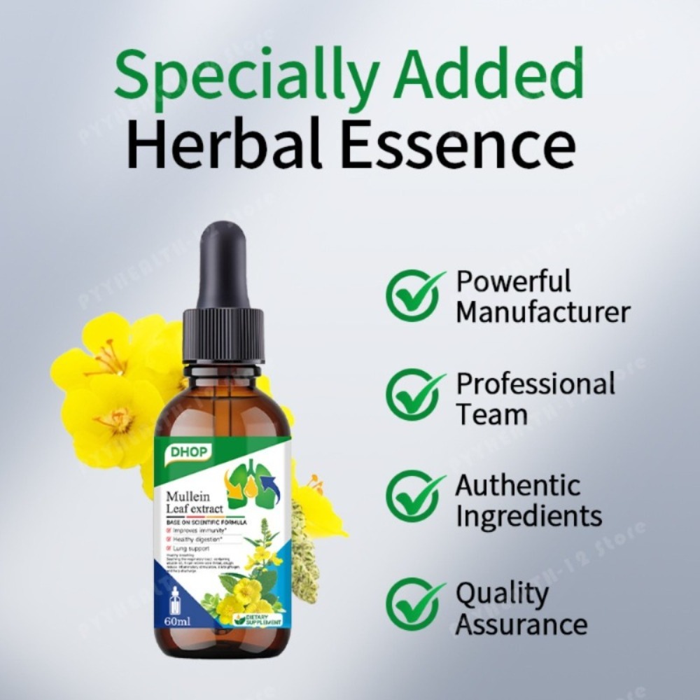 Extrait de feuille de molène e - Herbal Wellness Drops avis et prix
