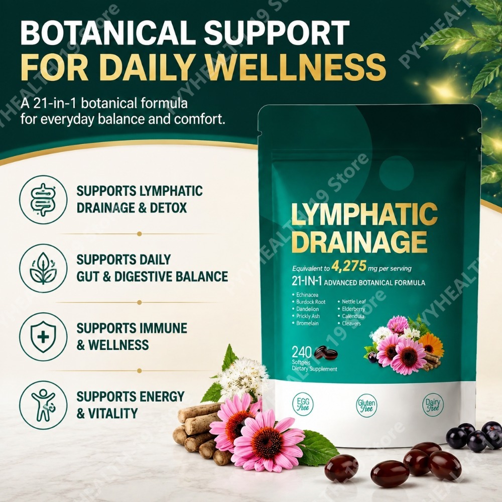 Capsules de drainage lymphatiq - Herbal Wellness avis et prix