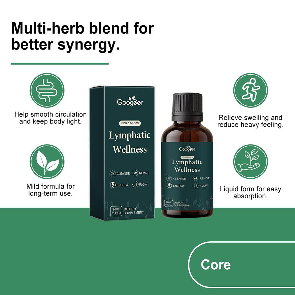 60 ml Gouttes de drainage lymp - Herbal Wellness Drops avis et prix